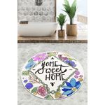 Casa si Gradina - Textile si covoare - Covoare - Covorase baie - Covoras de baie, L'essentiel Maison, multicolor, diametru 80 cm, 100% poliester, antiderapant, 359CHL4571 - Infinity.ro