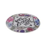 Casa si Gradina - Textile si covoare - Covoare - Covorase baie - Covoras de baie, L'essentiel Maison, multicolor, diametru 80 cm, 100% poliester, antiderapant, 359CHL4571 - Infinity.ro