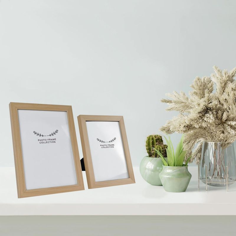 Market - Cadouri - Rame si albume foto - Set rame foto, Aberto Design, plastic, natural, 10x15 cm si 13x18 cm - Infinity.ro