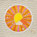 Casa si Gradina - Textile si covoare - Textile baie - Prosoape - Prosop de plaja, L'essentiel Maison, multicolor, 150x150 cm, 60% bumbac, 40% poliester, 349MNT1139 - Infinity.ro