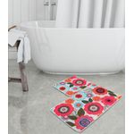 Casa si Gradina - Textile si covoare - Covoare - Covorase baie - Set covorase de baie, L'essentiel Maison, multicolor, 50x60 cm si 60x100 cm, 100% poliester, antiderapant, 359CHL2375 - Infinity.ro