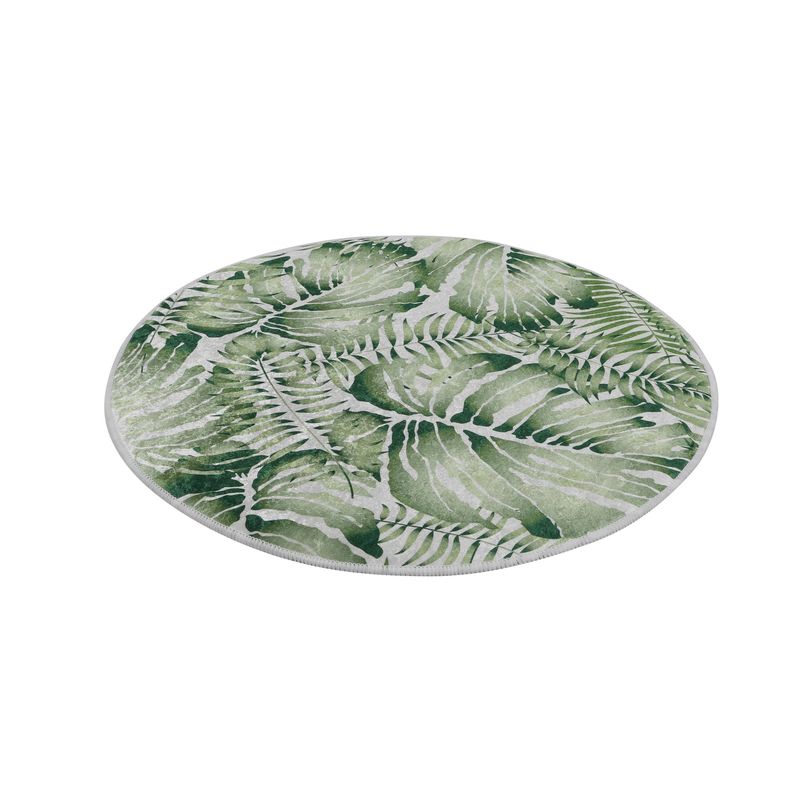 Casa si Gradina - Textile si covoare - Covoare - Covorase baie - Covoras de baie, L'essentiel Maison, multicolor, diametru 80 cm, 100% poliester, antiderapant, 359CHL4703 - Infinity.ro