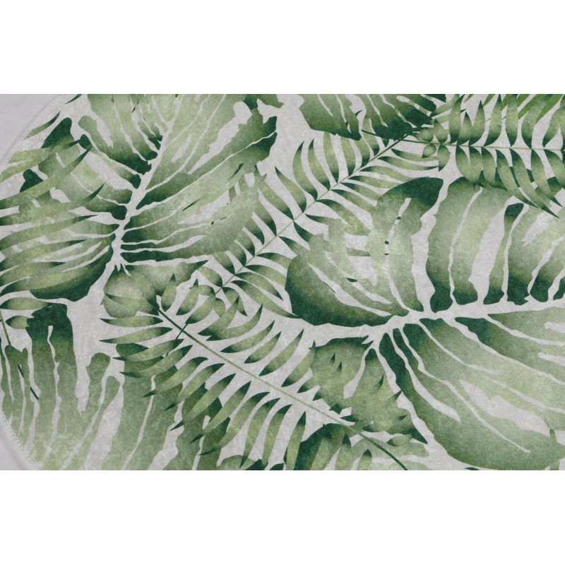 Casa si Gradina - Textile si covoare - Covoare - Covorase baie - Covoras de baie, L'essentiel Maison, multicolor, diametru 80 cm, 100% poliester, antiderapant, 359CHL4703 - Infinity.ro