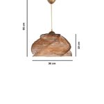 Casa si Gradina - Corpuri si surse de iluminat - Lustre si pendule - Candelabru, Opviq, lemn, antiquation, 36x36x65 cm - Infinity.ro