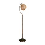 Casa si Gradina - Corpuri si surse de iluminat - Veioze si lampi - Lampadare - Lampadar, Opviq, metal, auriu negru, 165 cm - Infinity.ro