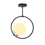 Casa si Gradina - Corpuri si surse de iluminat - Lustre si pendule - Lustra, Opviq, metal, negru alb, 26x15x39 cm - Infinity.ro