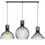 Casa si Gradina - Corpuri si surse de iluminat - Lustre si pendule - Candelabru, Opviq, fier, negru, 145x38 cm, inaltime reglabila - Infinity.ro