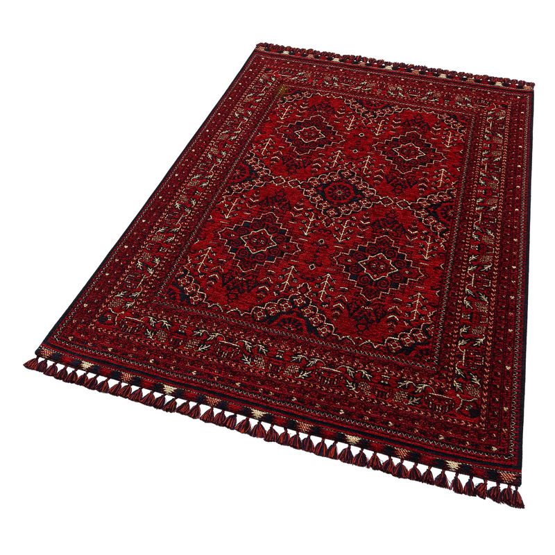 Casa si Gradina - Textile si covoare - Covoare - Covoare casa - Covor, Conceptum Hypnose, rosu, 120x180 cm, chenille acrilic si poliester, antiderapant - Infinity.ro