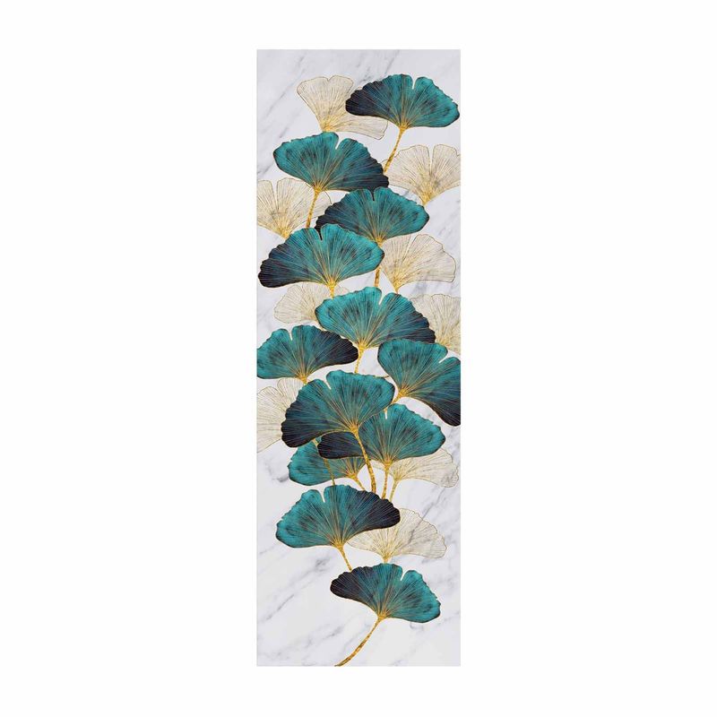 Casa si Gradina - Decoratiuni - Tablouri - Tablou decorativ, Wallxpert, panza, auriu verde alb bej, 30x90 cm - Infinity.ro