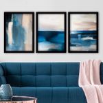 Casa si Gradina - Decoratiuni - Tablouri - Set tablouri decorative, Wallxpert, mdf, multicolor, 35x45 cm, 3 bucati - Infinity.ro