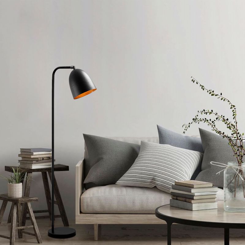 Casa si Gradina - Corpuri si surse de iluminat - Veioze si lampi - Lampadare - Lampadar, Opviq, metal, negru, 22x32x120 cm - Infinity.ro