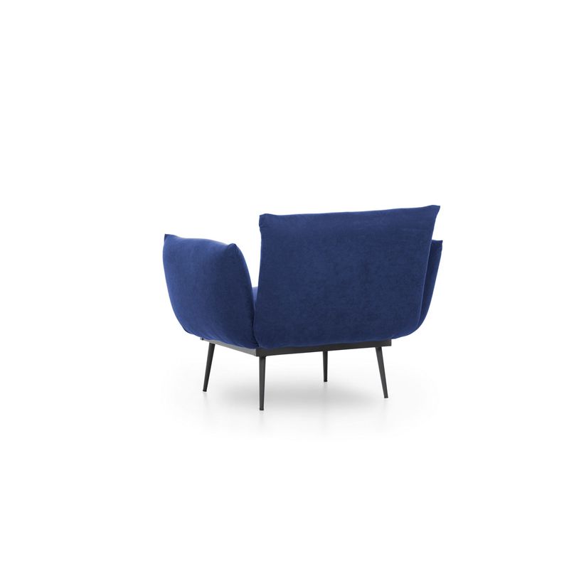 Casa si Gradina - Mobilier - Scaune si fotolii - Fotolii - Fotoliu, Hanah Home, in, albastru marin, 90x95x80 cm - Infinity.ro
