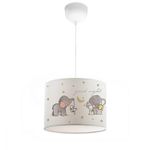 Casa si Gradina - Corpuri si surse de iluminat - Lustre si pendule - Candelabru, Opviq, material textil, multicolor, diametru 24 cm, inaltime 70 cm - Infinity.ro