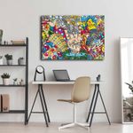 Casa si Gradina - Decoratiuni - Tablouri - Tablou decorativ pe panza, Wallxpert, 100% panza, multicolor, 70x100 cm - Infinity.ro