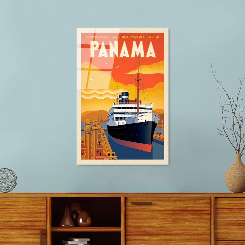 Casa si Gradina - Decoratiuni - Tablouri - Tablou decorativ din sticla securizata, Wallxpert, multicolor, 30x45 cm, 123BZM2489 - Infinity.ro