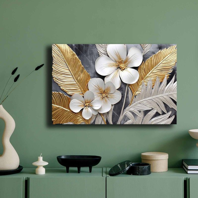 Casa si Gradina - Decoratiuni - Tablouri - Tablou decorativ, Wallxpert, multicolor, 45x70 cm, panza, rama lemn de pin - Infinity.ro