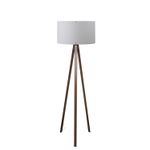 Casa si Gradina - Corpuri si surse de iluminat - Veioze si lampi - Lampadare - Lampadar, Opviq, mdf, gri, 140 cm, 780SGN3491 - Infinity.ro