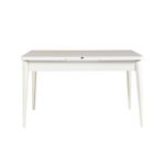 Casa si Gradina - Mobilier - Seturi de mobilier - Seturi mese si scaune - Set masa si scaune extensibile, Hanah Home, pal melaminat, alb piatra, 130x80x77 cm - Infinity.ro