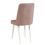 Casa si Gradina - Mobilier - Seturi de mobilier - Seturi mese si scaune - Set masa si scaune extensibile, Hanah Home, pal melaminat, alb piatra, 130x80x77 cm - Infinity.ro