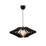 Casa si Gradina - Corpuri si surse de iluminat - Lustre si pendule - Candelabru, Opviq, mdf, negru, diametru 47 cm, inaltime 55 cm - Infinity.ro