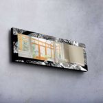 Casa si Gradina - Decoratiuni - Oglinzi - Oglinda decorativa, Wallxpert, lemn de pin, multicolor, 40x120 cm, 755MER1156 - Infinity.ro