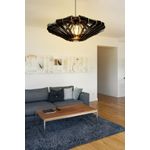 Casa si Gradina - Corpuri si surse de iluminat - Lustre si pendule - Candelabru, Opviq, mdf, negru, diametru 47 cm, inaltime 55 cm - Infinity.ro