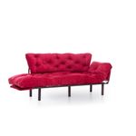 Casa si Gradina - Mobilier - Canapele si coltare - Canapele - Canapea extensibila, Hanah Home, metal, maro, 185x85x70 cm - Infinity.ro
