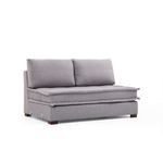 Casa si Gradina - Mobilier - Canapele si coltare - Coltare - Coltar, Atelier Del Sofa, lemn fag si pal, gri deschis, 296x350x190 cm - Infinity.ro