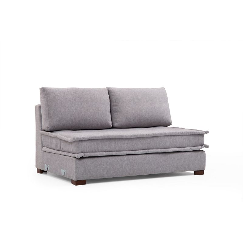 Casa si Gradina - Mobilier - Canapele si coltare - Coltare - Coltar, Atelier Del Sofa, lemn fag si pal, gri deschis, 296x350x190 cm - Infinity.ro