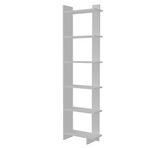 Casa si Gradina - Mobilier - Biblioteci si rafturi - Biblioteci - Biblioteca, Hanah Home, pal melaminat, alb, 46.8x21.3x170 cm - Infinity.ro