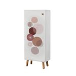 Casa si Gradina - Mobilier - Dulapuri si sifoniere - Dulapuri pantofi - Dulap pantofi, Hanah Home, pal melaminat, alb, 50x38x135 cm, 869VEL8591 - Infinity.ro