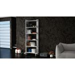 Casa si Gradina - Mobilier - Biblioteci si rafturi - Biblioteci - Biblioteca, Hanah Home, pal melaminat, alb, 46.8x21.3x170 cm - Infinity.ro