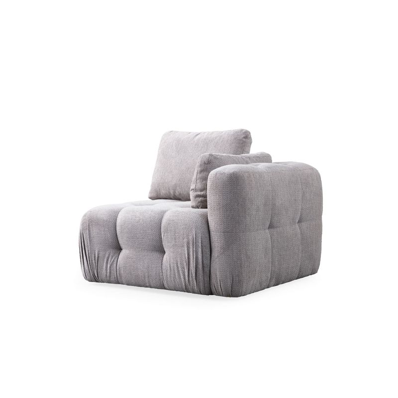 Casa si Gradina - Mobilier - Canapele si coltare - Canapele - Canapea 2 locuri, Atelier Del Sofa, lemn fag si pal, gri deschis, 300x120x65 cm - Infinity.ro