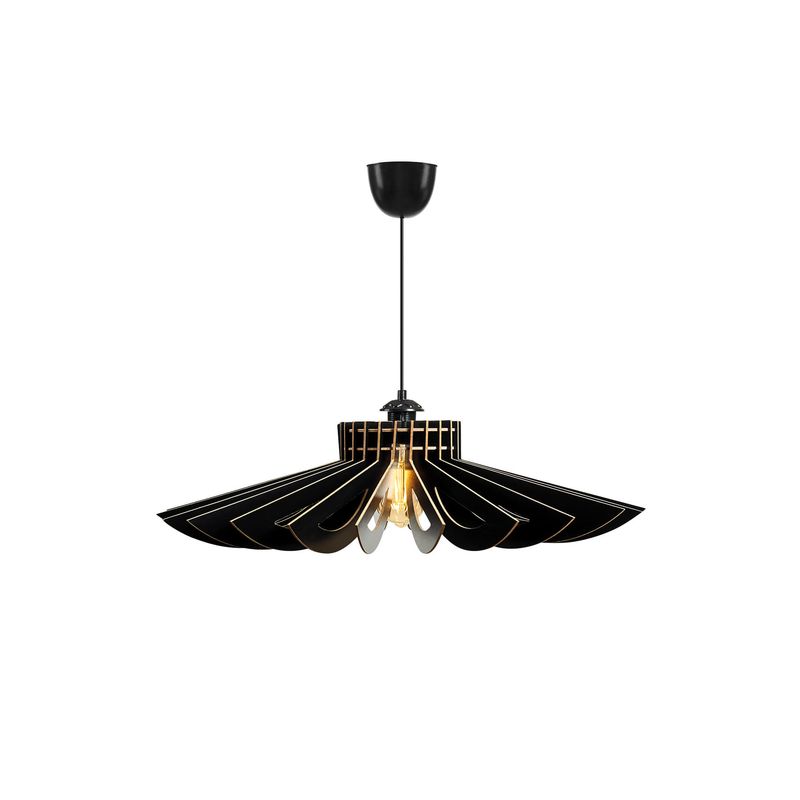 Casa si Gradina - Corpuri si surse de iluminat - Lustre si pendule - Candelabru, Opviq, mdf, negru, design special, 45 cm - Infinity.ro