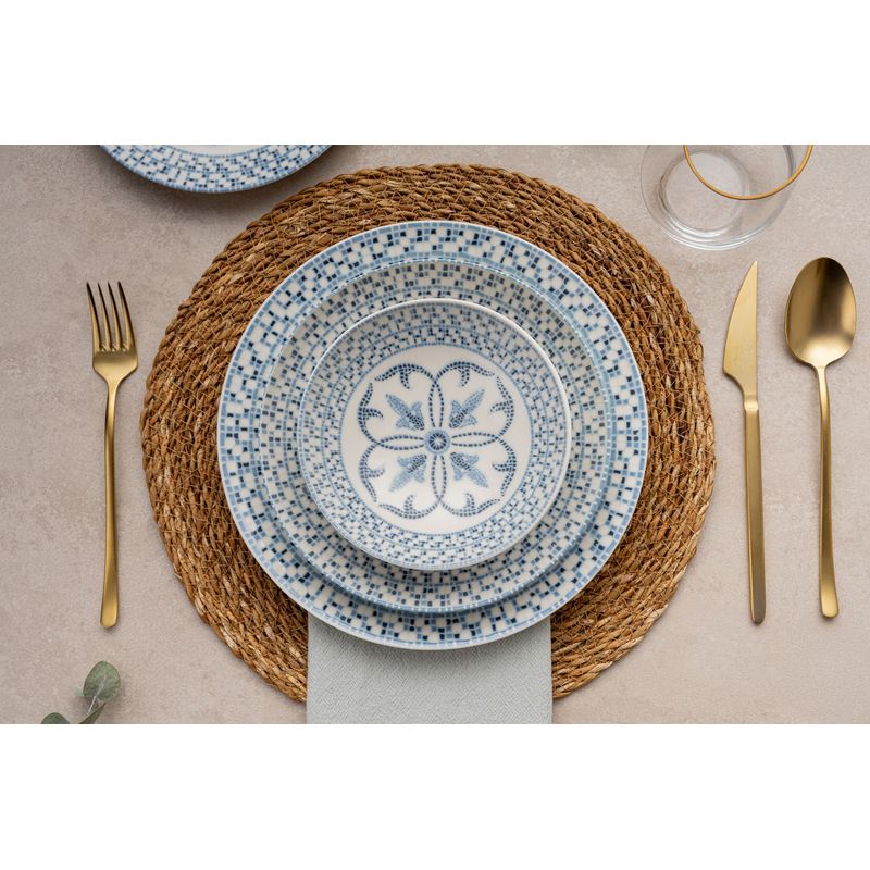 Casa si Gradina - Bucatarie si vesela - Vesela si tacamuri - Servicii de masa - Serviciu de masa 24 piese, Hermia, portelan, multicolor, 387GRP1365 - Infinity.ro