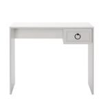 Casa si Gradina - Mobilier - Mese si birouri - Birouri - Birou, Hanah Home, panou aglomerat cu melamina, alb, 90x51x75 cm - Infinity.ro
