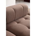 Casa si Gradina - Mobilier - Canapele si coltare - Canapele - Canapea 2 locuri, Hanah Home, poliester, cappuccino, 200x100x80 cm - Infinity.ro