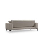 Casa si Gradina - Mobilier - Canapele si coltare - Canapele - Canapea 3 locuri, Atelier Del Sofa, 100% poliester, ecru, 234x100x78 cm - Infinity.ro