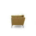 Casa si Gradina - Mobilier - Canapele si coltare - Canapele - Canapea 3 locuri, Hanah Home, lemn fag si pal, galben verzui, 214x90x84 cm - Infinity.ro