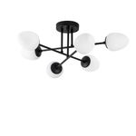 Casa si Gradina - Corpuri si surse de iluminat - Lustre si pendule - Candelabru, Opviq, metal, negru crem, 81x81x32 cm - Infinity.ro
