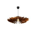 Casa si Gradina - Corpuri si surse de iluminat - Lustre si pendule - Candelabru, Opviq, mdf, nuc, diametru 68 cm, inaltime 50 cm - Infinity.ro