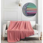 Casa si Gradina - Textile si covoare - Huse pentru mobilier - Husa pentru canapea, L'essentiel Maison, portocaliu, 175x230 cm, 100% bumbac - Infinity.ro