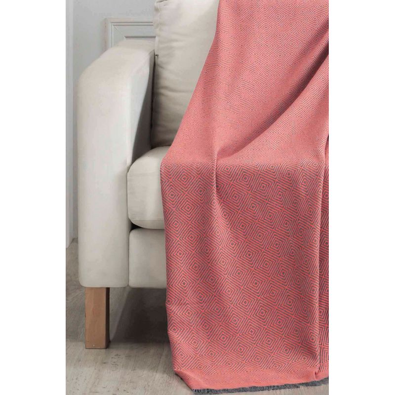 Casa si Gradina - Textile si covoare - Huse pentru mobilier - Husa pentru canapea, L'essentiel Maison, portocaliu, 175x230 cm, 100% bumbac - Infinity.ro