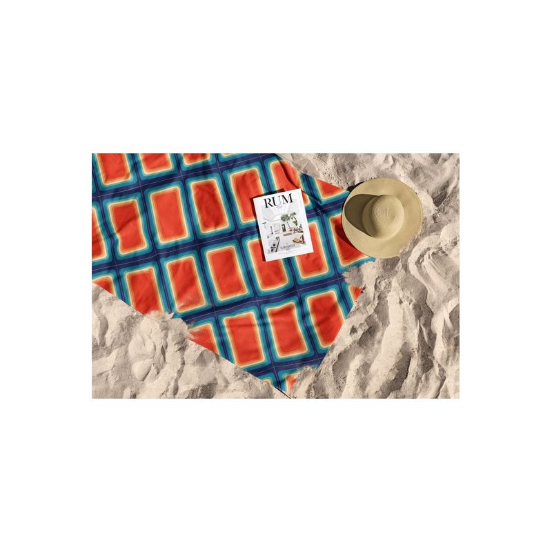 Casa si Gradina - Textile si covoare - Textile baie - Prosoape - Prosop de plaja, L'essentiel Maison, multicolor, 70x130 cm, microfibra, 450AST1136 - Infinity.ro