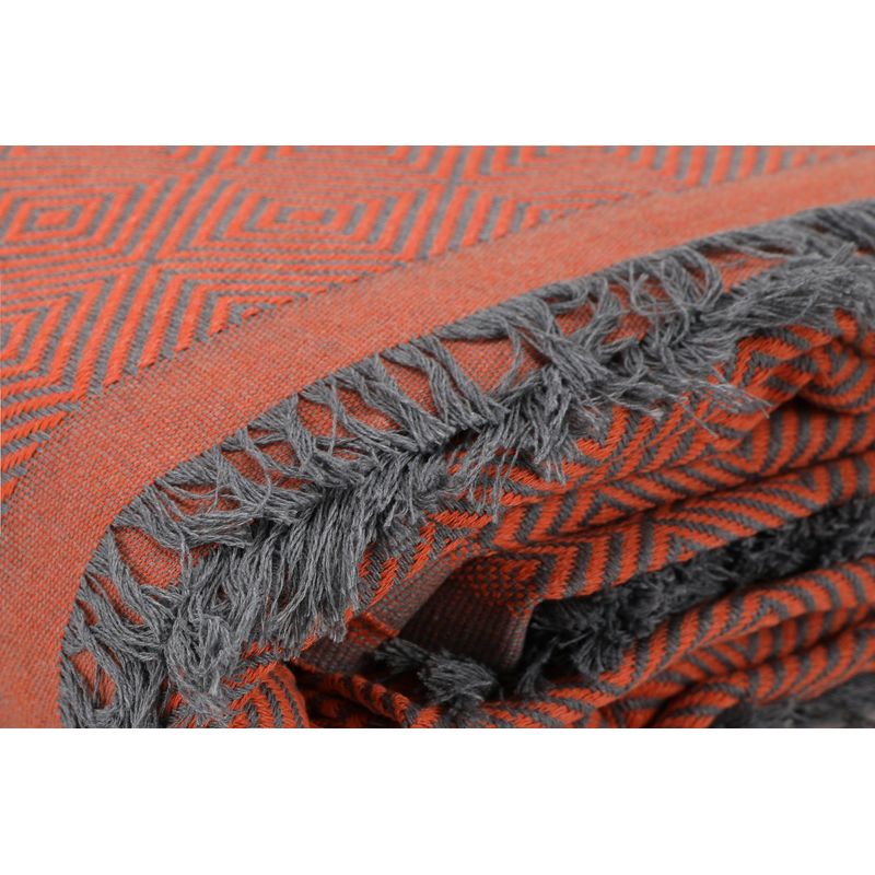 Casa si Gradina - Textile si covoare - Huse pentru mobilier - Husa pentru canapea, L'essentiel Maison, portocaliu, 175x230 cm, 100% bumbac - Infinity.ro