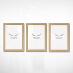 Market - Cadouri - Rame si albume foto - Rama foto, Aberto Design, plastic, natural, 10x15 cm, set 3 bucati - Infinity.ro