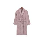 Casa si Gradina - Textile si covoare - Textile baie - Halate de baie - Halat de baie, L'essentiel Maison, roz, marimea l, bumbac si bambus - Infinity.ro