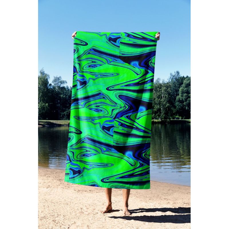 Casa si Gradina - Textile si covoare - Textile baie - Prosoape - Prosop de plaja, L'essentiel Maison, multicolor, 70x130 cm, microfibra, 450AST1110 - Infinity.ro