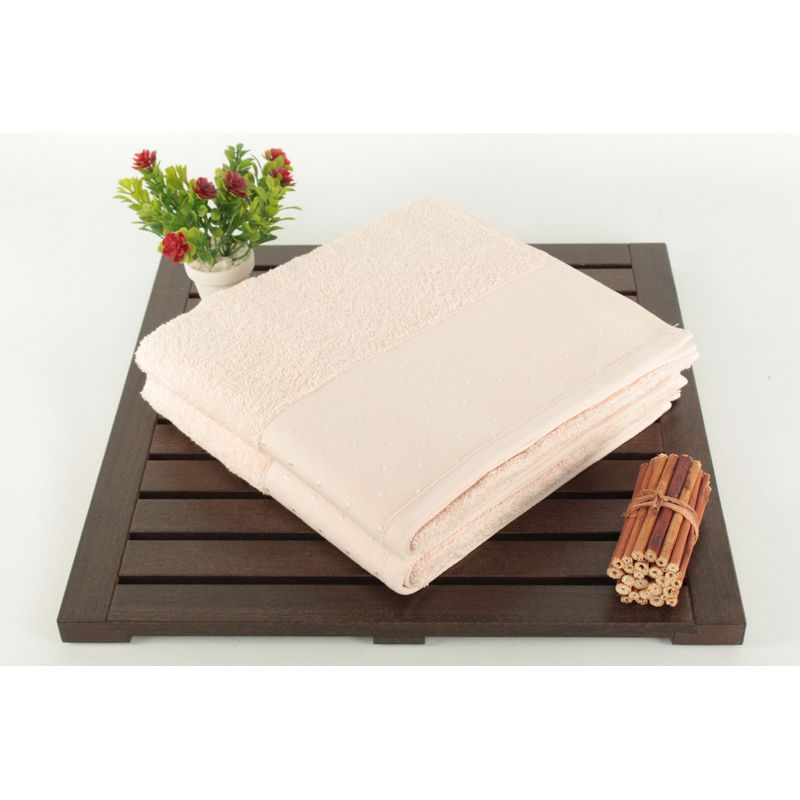 Casa si Gradina - Textile si covoare - Textile baie - Prosoape - Set prosoape de mana, L'essentiel Maison, pudra alb, 50x90 cm, 100% bumbac, 2 bucati - Infinity.ro