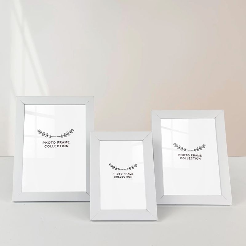 Market - Cadouri - Rame si albume foto - Set rame foto, Aberto Design, plastic, alb, 10x15 cm, 13x18 cm, 15x21 cm, 628DTR1180 - Infinity.ro